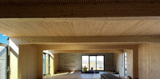 Ecosystems Technologies' mass timber project using cross-laminated timber, glue-laminated timber and nail-laminated timber.