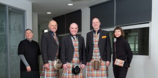Mac Mic Centenary Tartan Project. Image credit: Alan McAteer