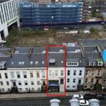Glasgow city centre townhouse with planning permission for residential redevelopment brought to market 21 Elmank Street