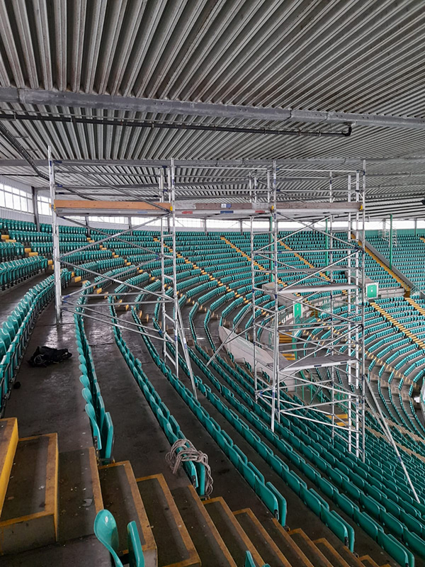 Access for pipe work