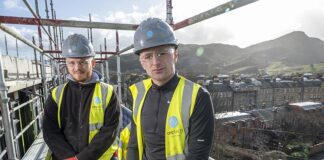Arc Tech apprentices Lewis Esson (left) and Ross Stewart