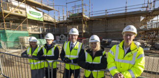 New health centre at Bishopston Renfrewshire. With msp Neil Gray