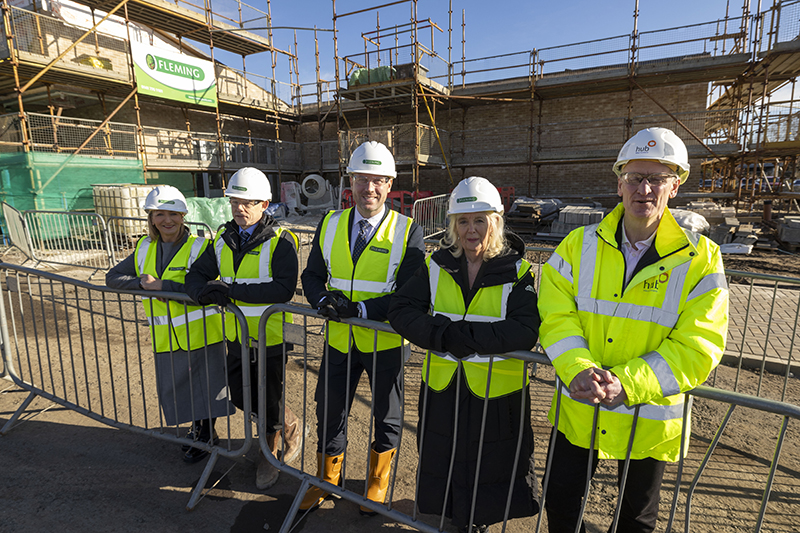 New health centre at Bishopston Renfrewshire. With msp Neil Gray 
