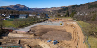 Callander Primary School work begins