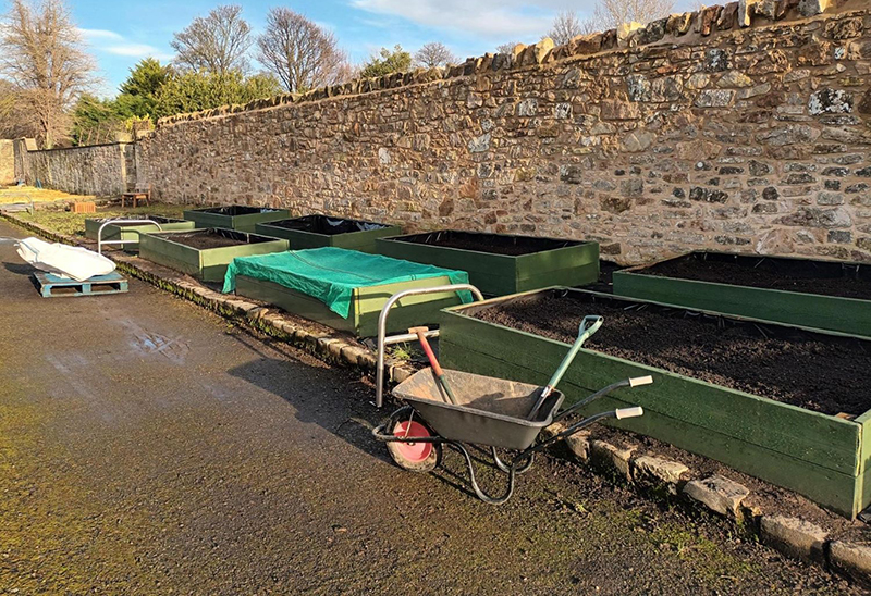 St Andrews' soil donation to Edinburgh garden project