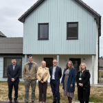 Albyn Housing Society expands into Skye with key worker homes Albyn senior leadership and Angus MacDonald MP visit one of the homes in Broadford, Isle of Skye