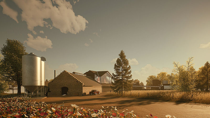 Speyside Distillery CGI of modernisation