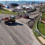 Inverkip project set to pave the way for major redevelopment of site Construction work on road