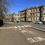New active travel route in Glasgow’s southside used by 900 people a day Battlefield cycle lane