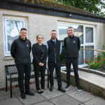 Riverside Scotland forms retrofit partnership with Union Technical Michael Sweeney (co-founder and director at Union Technical); Heather Duff (head of asset and strategy at Riverside Scotland); John Morell (asset & building safety officer at Riverside Scotland); and Chris Cogan (construction director at Union Technical)