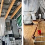 Helensburgh Leisure Centre repair works continue following Storm Éowyn damage