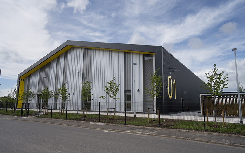 New business units at Shawfield