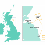 Map of new wind farm