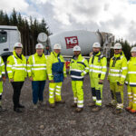 Project team at Mill Rig Wind Farm
