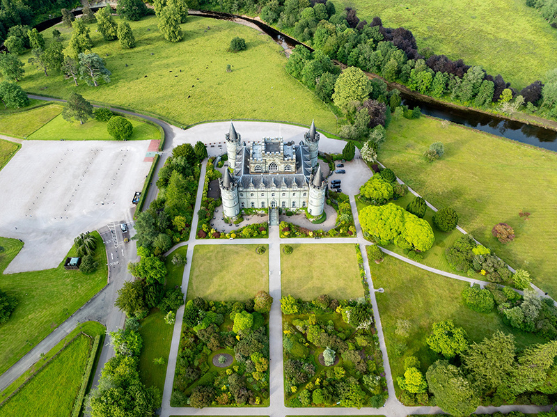 Inveraray Castle. Image credit: Shutterstock