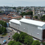 Bespoke system checks out at hotel project Scaffolding around city centre hotel