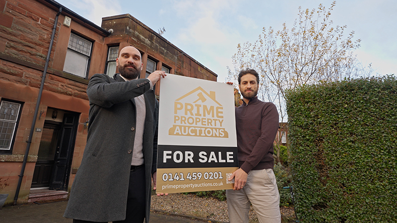 Prime Property founders John Morris (left) and Luis Guarin