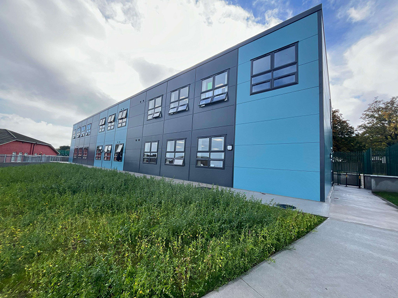 A primary school extension P McVey delivered in Wexford, Ireland