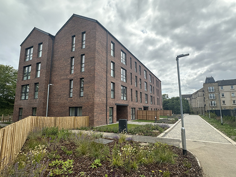 Build to Rent at Steads Place, Edinburgh. Photo Credit Drum Property Group