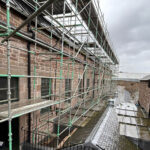 Scaffolding award win celebrates SMART way of operating in Dundee Scaffolding around Verdant Works Museum in Dundee