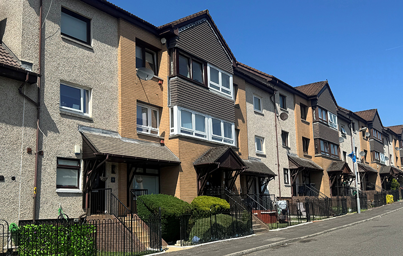 Window replacement programme in Glasgow