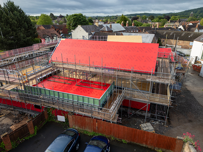 Proctor's Wraptite membrane solution