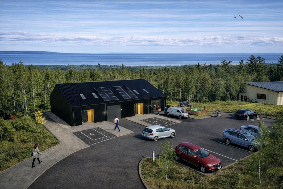 Artist impression of the units. Colin Armstrong Architects