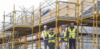 Cala team at Bo'ness site