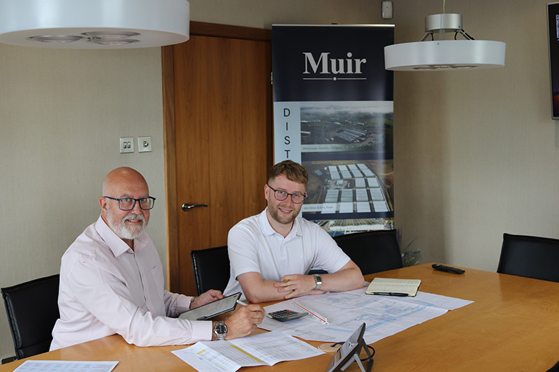 Members of Muir Construction’s Pre-Construction Team