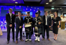 Contractor hosts Royal Edinburgh Military Tattoo business breakfast Tilbury Douglas breakfast event at Edinburgh Tattoo