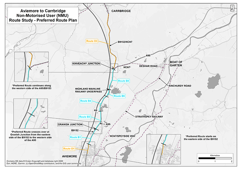 Aviemore to Carrbridge Non-motorised User (ACNMU)
