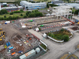 Data centre under construction