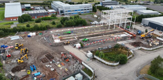 Data centre under construction