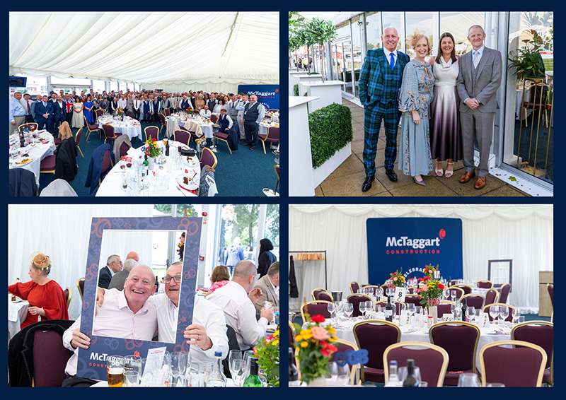 McTaggart staff at Ayr Racecourse