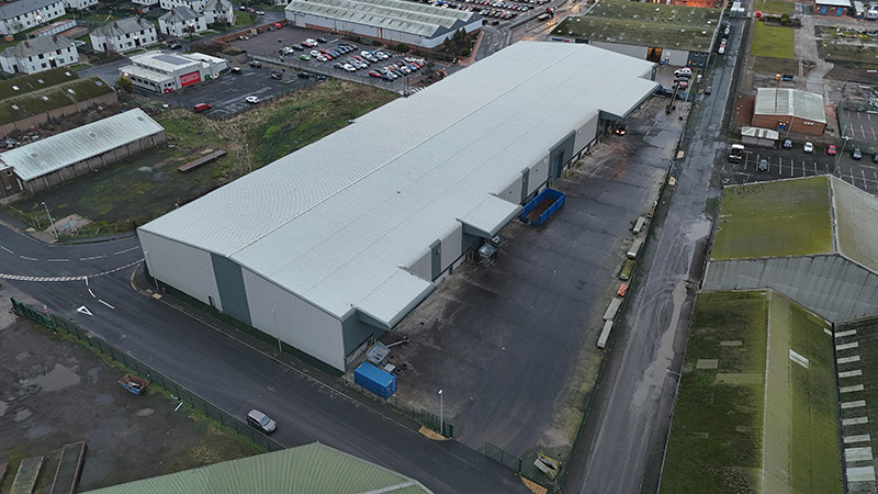 Barrack Road warehouse, Montrose