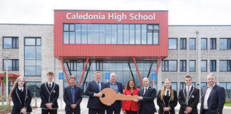 Caledonia High School handover