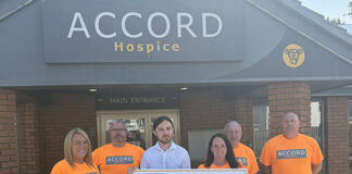 Check handover to ACCORD Hospice