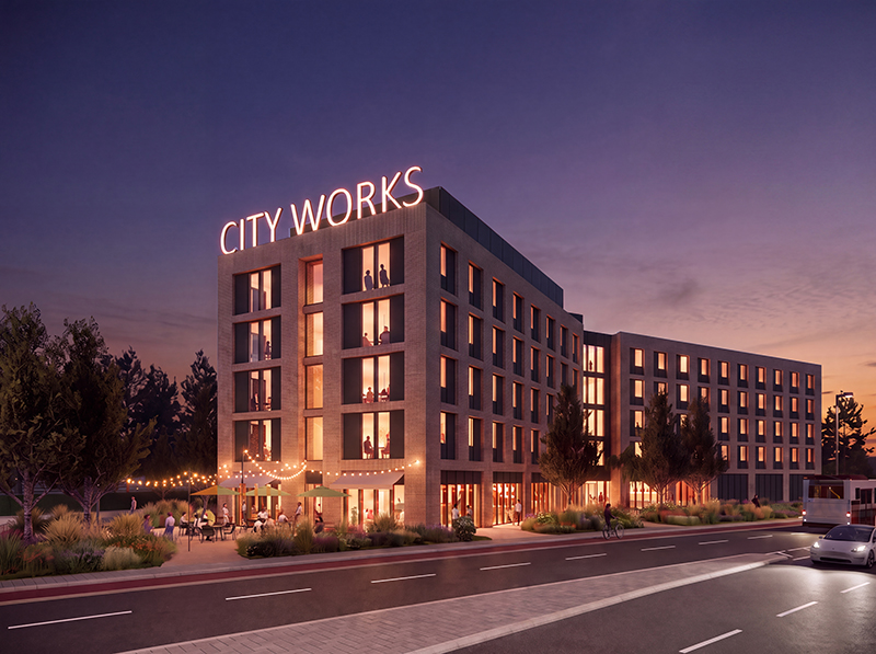 CGI of proposed Glasgow hotel