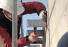 Optimising façade performance in refurbishment projects Installer at work