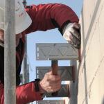 Installer at work