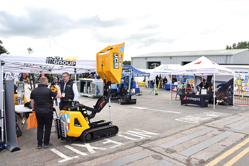 Exhibitors at George Leslie Innovation Day