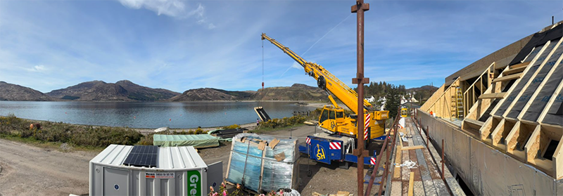 Donaldson Timber Systems and HebHomes partnership