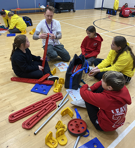 STEM workshop session with school pupils