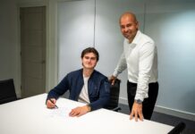 Sergiusz Jezewski (left) with Mark Glasgow