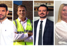 Vivalda Group's John Porter, Tony Hildreth, Josh Byrne, and Emma Davis
