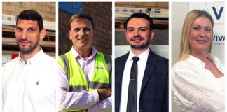Vivalda Group's John Porter, Tony Hildreth, Josh Byrne, and Emma Davis