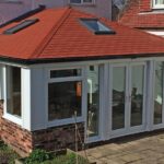 Low-slope roofing example
