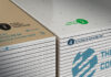 Plasterboard with printed codes