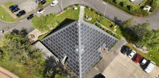 Solar Pyramid in Loanhead