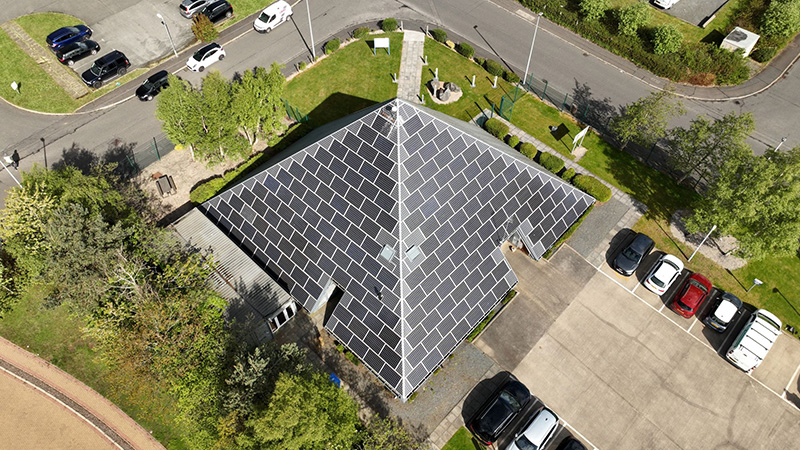 Solar Pyramid in Loanhead